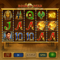Alexander Casino - Book of Dead Slot Game